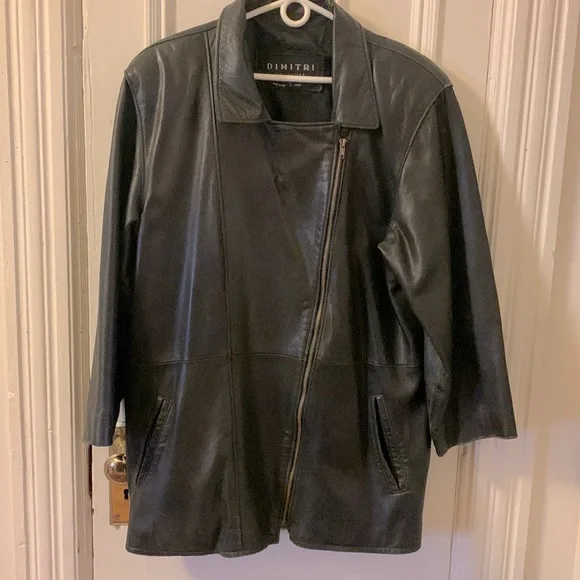 Dimitri Leather 3/4 jacket - Picture 1 of 8